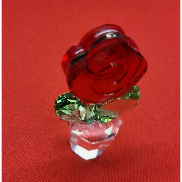 Swarowski Red Crystal Rose 866896 - Picture 9 of 12